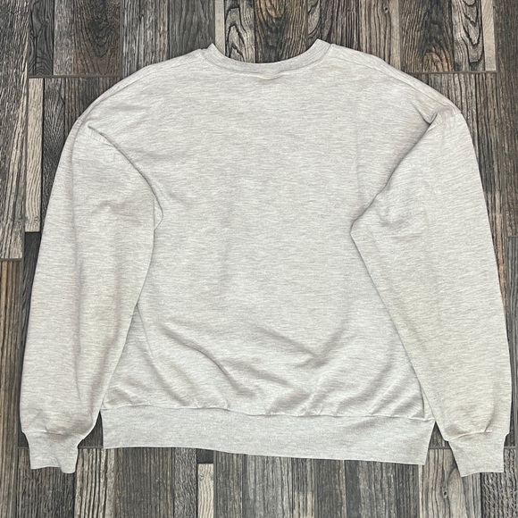 🔥🏈 Vintage NFL Super Bowl XXXV Giants vs Ravens Graphic Crewneck Sweatshirt Sz L - Picture 7 of 9